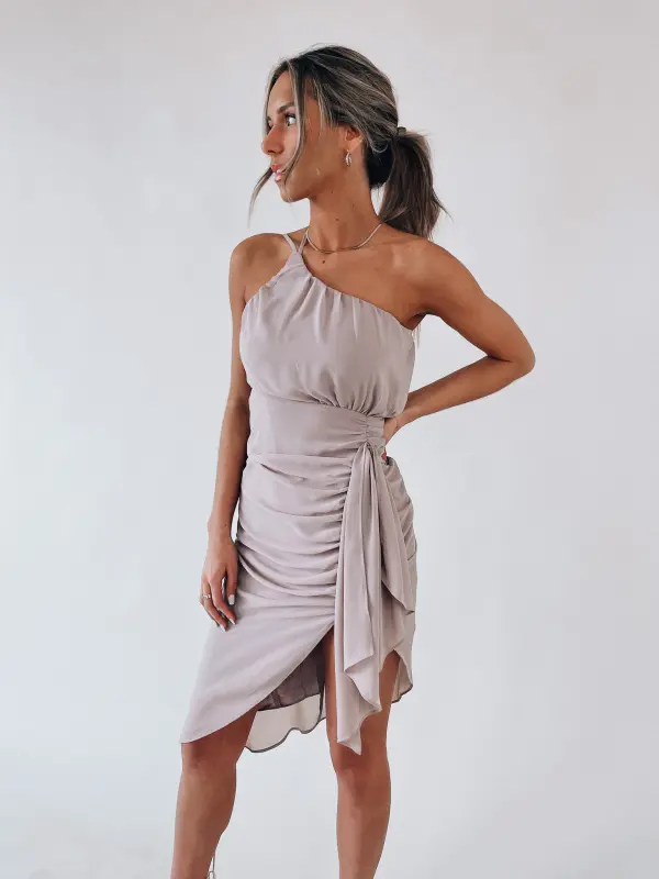 Aryanna Ruched Midi Dress
