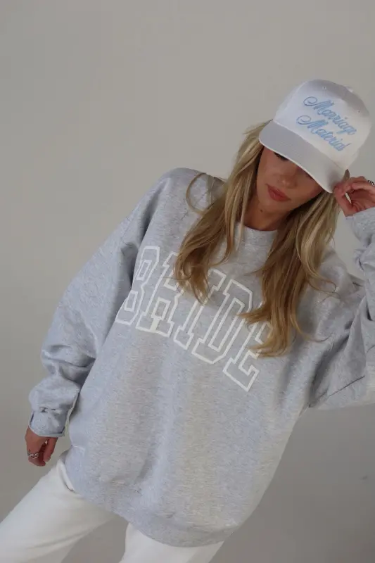 Bride Puff Ink Sweatshirt-105475