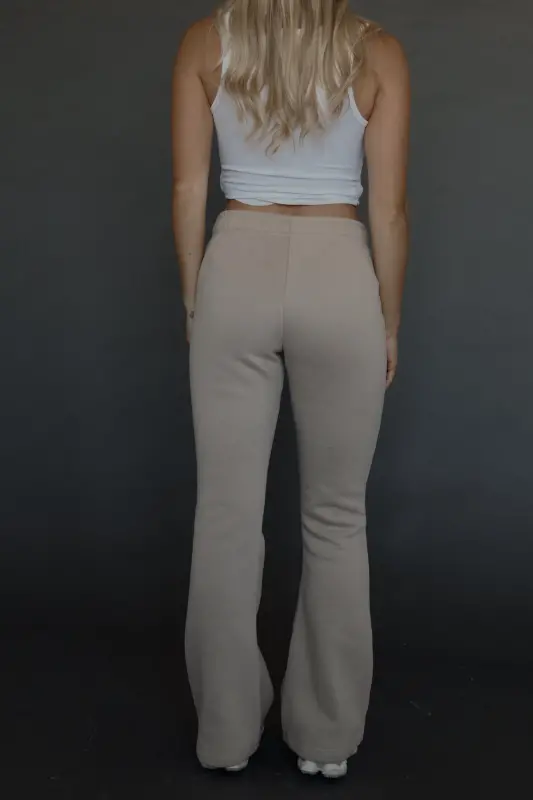 RESTOCKED: Essential Fleece Flare Sweat Pants